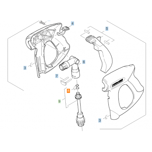 O-Ring kpl. tylko do wym. 4.363-691.0 Kärcher