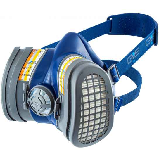 PÓŁMASKA OCHRONNA WIELOKROTNEGO UŻYTKU GVS ELIPSE  ABE1-P3 RD SPR 581 Z FILTROPOCHŁANIACZAMI