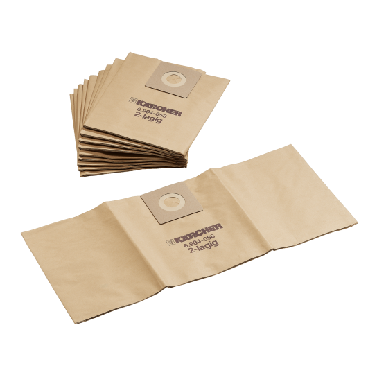 Papierowe worki filtracyjne 300 szt. KÄRCHER