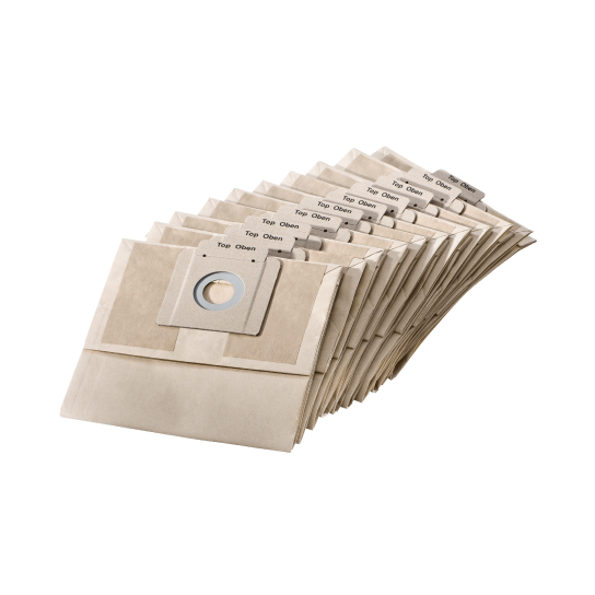 Papierowe worki filtracyjne 10 szt. KÄRCHER