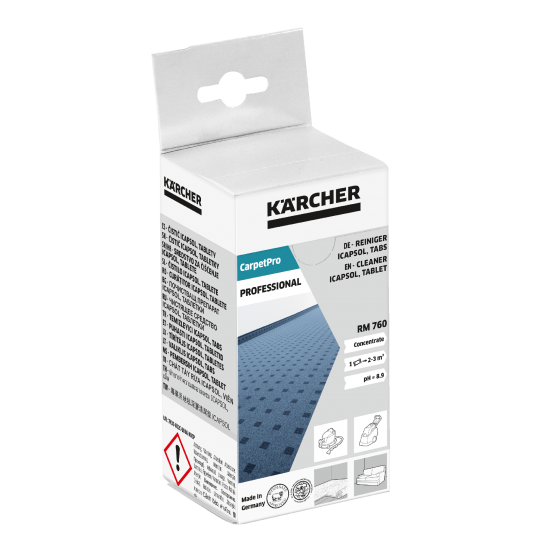 CarpetPro RM 760 Środek czyszczący – tabletki, 16 szt. Kärcher