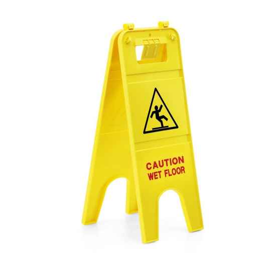 Znak - Uwaga Ślisko - angielski KÄRCHER