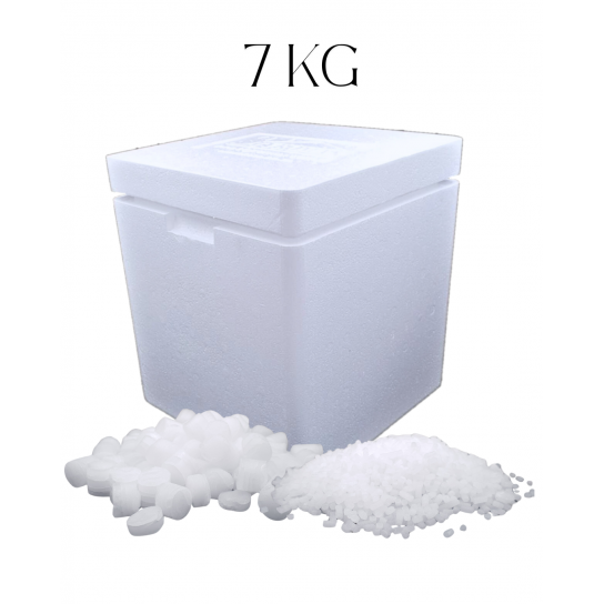 Suchy lód 5 kg + pojemnik