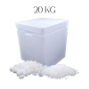 Suchy lód 20 kg + pojemnik