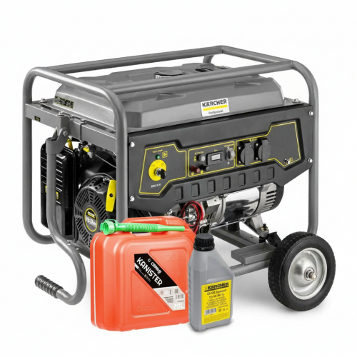 Agregat prądotwórczy przenośny jednofazowy generator prądu Kärcher 3/1 3000 W benzyna