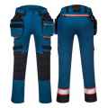 Super elastyczne spodnie robocze Premium DX440 niebieskie Portwest