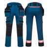 Super elastyczne spodnie robocze Premium DX440 niebieskie Portwest