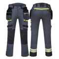 Super elastyczne spodnie robocze Premium DX440 szare Portwest