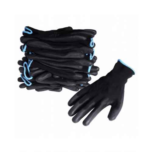 RĘKAWICE OBLANE POLIURETANEM MONTERSKIE PU 12 PAR