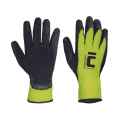 Zimowe rękawice lateksowe PALAWAN WINTER HV żółte Cerva