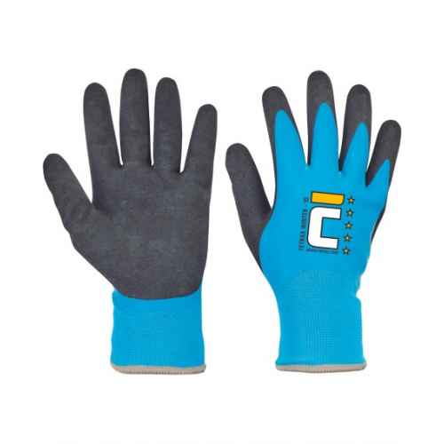 Zimowe rękawice oblane lateksem TETRAX WINTER CERVA