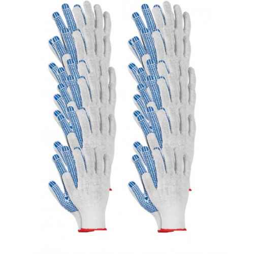 RĘKAWICE NAKRAPIANE PVC RND600 - 12 PAR r. XL