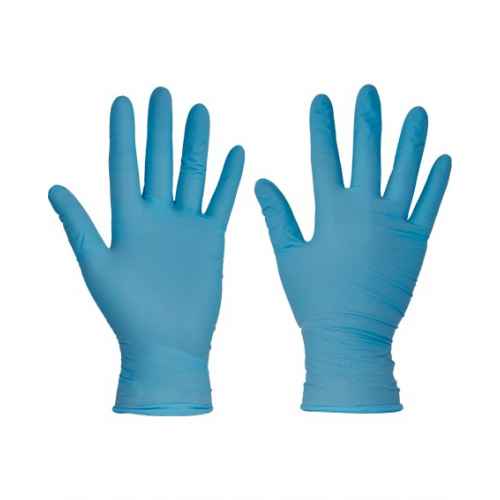 Rękawice rękawiczki nitrylowe jednorazowe pudrowane BARBARY Cerva 100 szt.