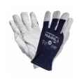 Rękawice robocze ochronne z koziej skóry HABIL