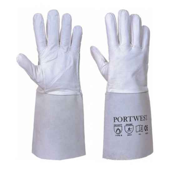 Rękawice spawalnicze TIG Premium Portwest A520