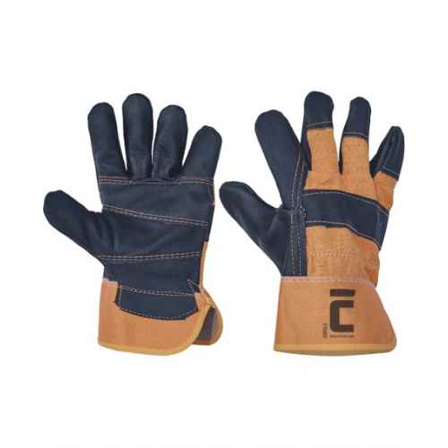 Rękawice wzmacniane skórą ORIOLE Cerva r. 10/11