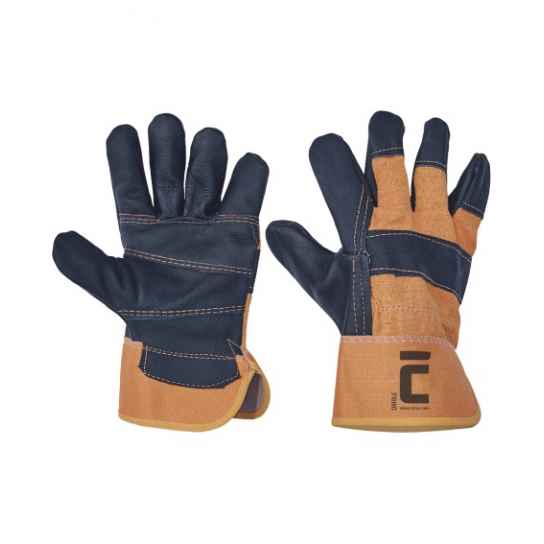 Rękawice wzmacniane skórą ORIOLE Cerva r. 10/11