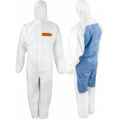 WYTRZYMAŁY KOMBINEZON JEDNORAZOWY CHEMICZNY LAKIERNICZY ROBOCZY Z WENTYLOWANYMI PLECAMI CS550 ASATEX