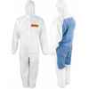 WYTRZYMAŁY KOMBINEZON JEDNORAZOWY CHEMICZNY LAKIERNICZY ROBOCZY Z WENTYLOWANYMI PLECAMI CS550 ASATEX