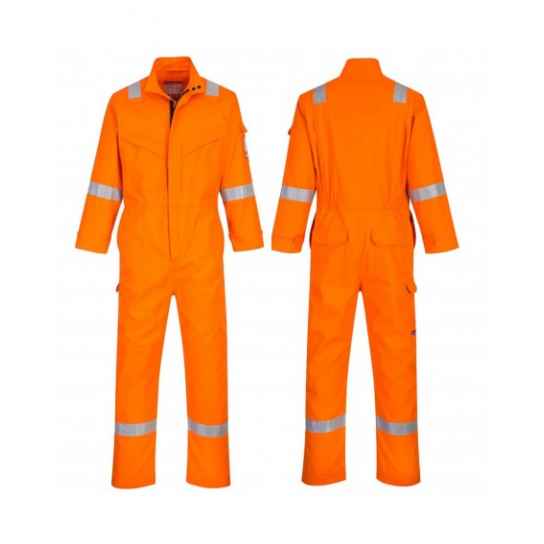 KOMBINEZON TRUDNOPALNY BIZFLAME Ultra FR93 Portwest POMARAŃCZOWY
