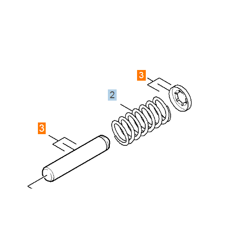 Tłok kpl. tylko do wym. 4.553-208.0 Kärcher